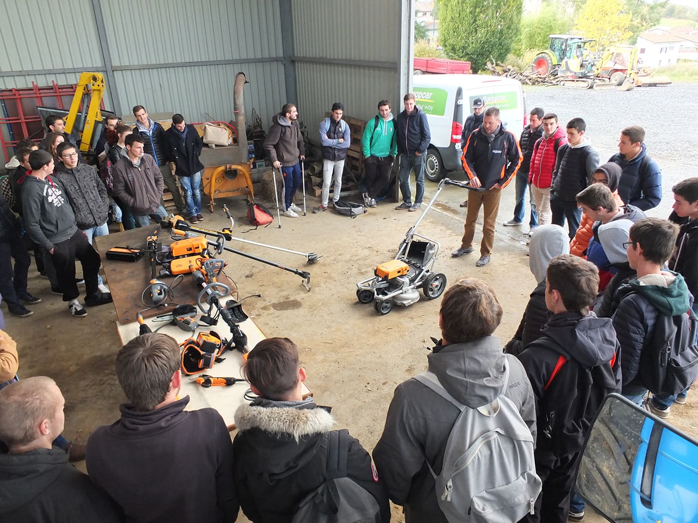 Les élèves rencontrent agrivision