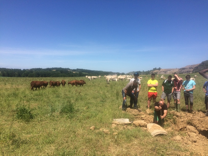 Sortie à la ferme Larrous