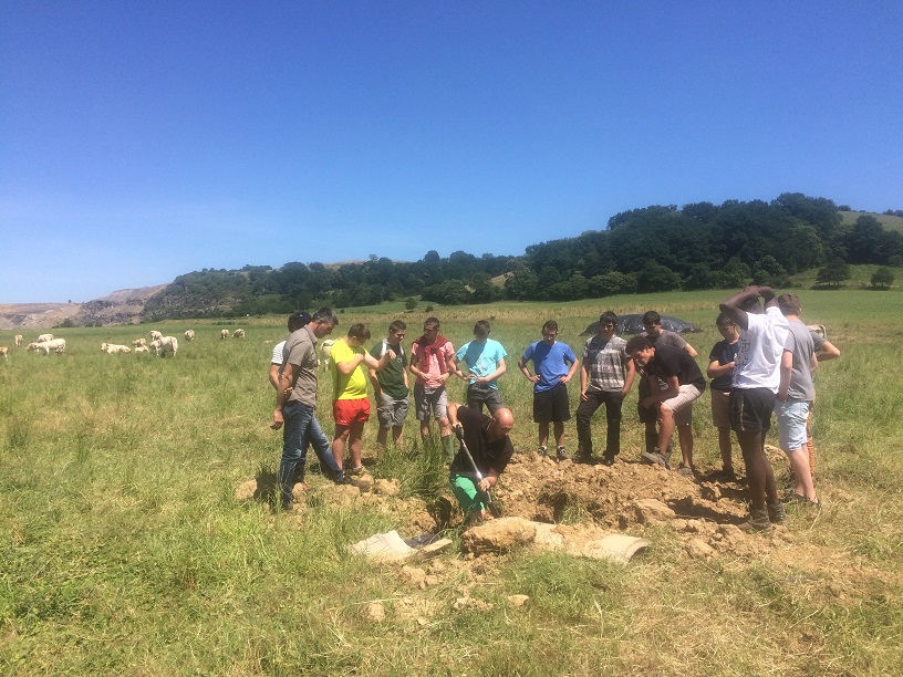 Sortie à la ferme Larrous