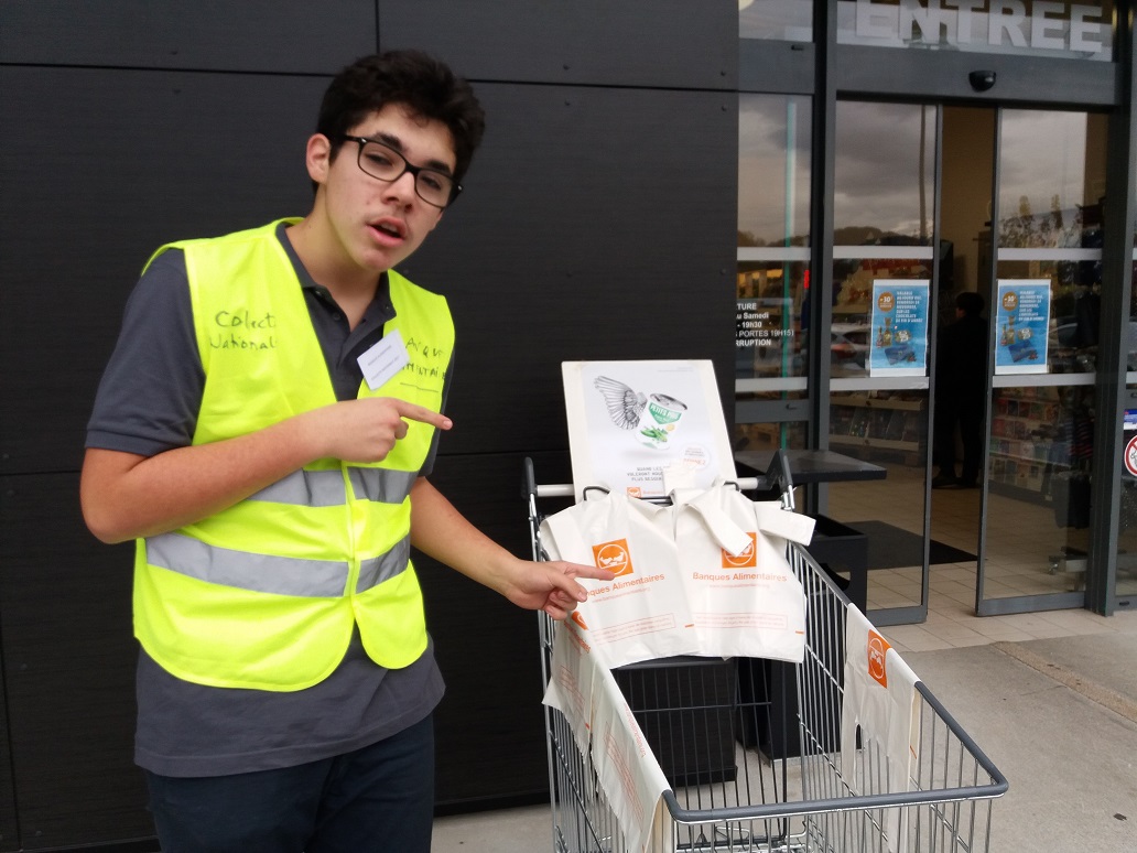 Collecte pour la banque alimentaire