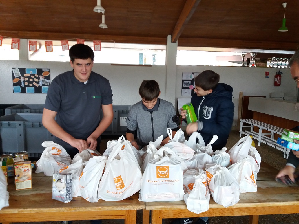 Collecte pour la banque alimentaire