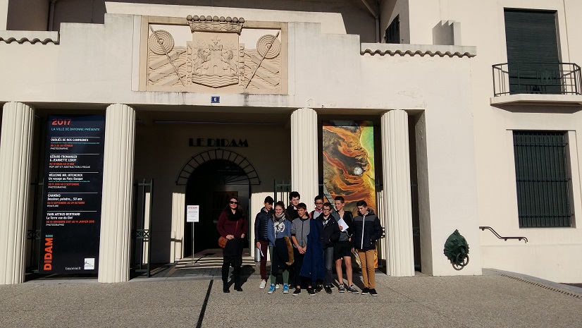 Sortie des collégiens à Bayonne