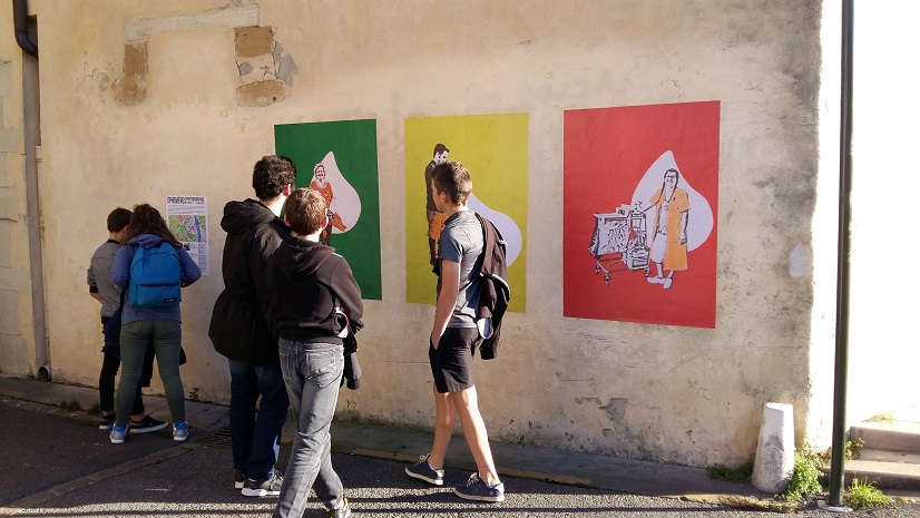 Sortie des collégiens à Bayonne