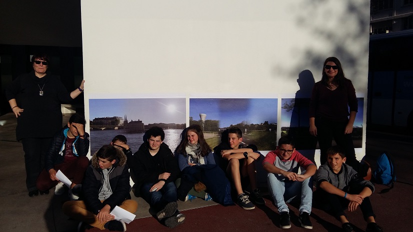 Sortie des collégiens à Bayonne