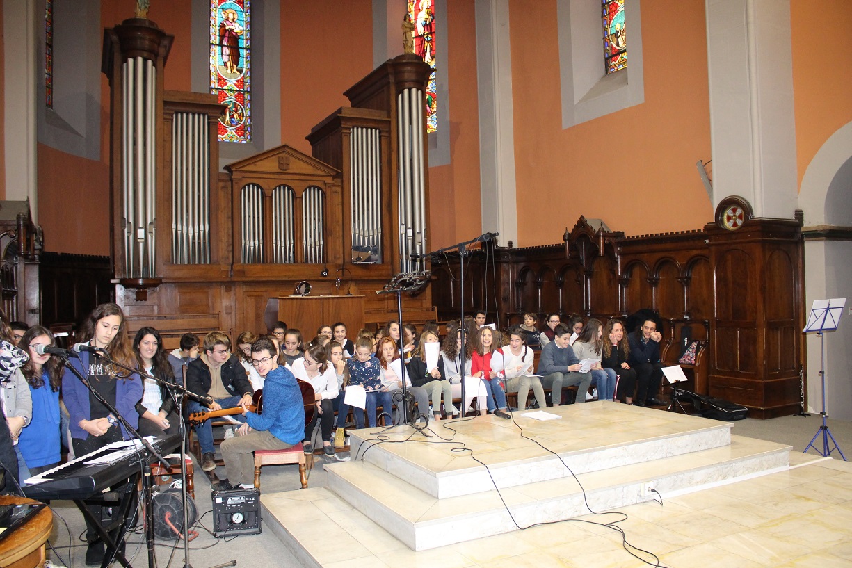 La chorale des élèves