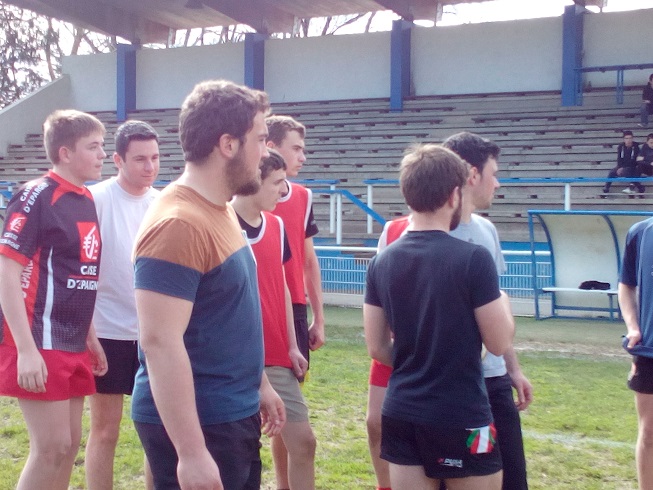 Echange rugbystique avec St Palais