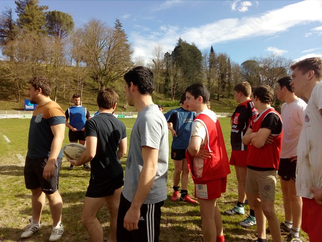 Echange rugbystique avec St Palais