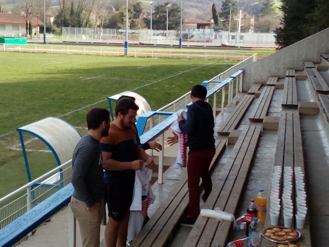 Echange rugbystique avec St Palais