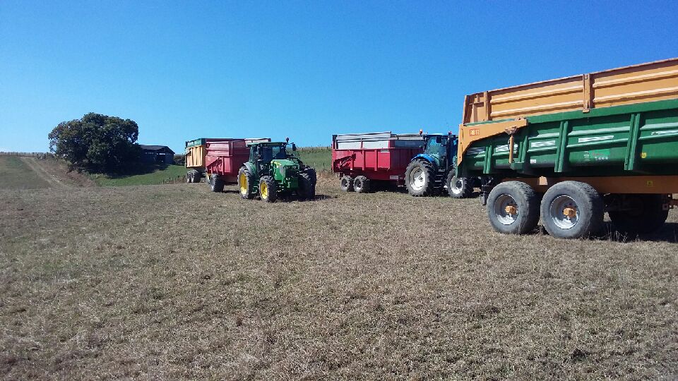 ensilage avec l'ETA Uhart