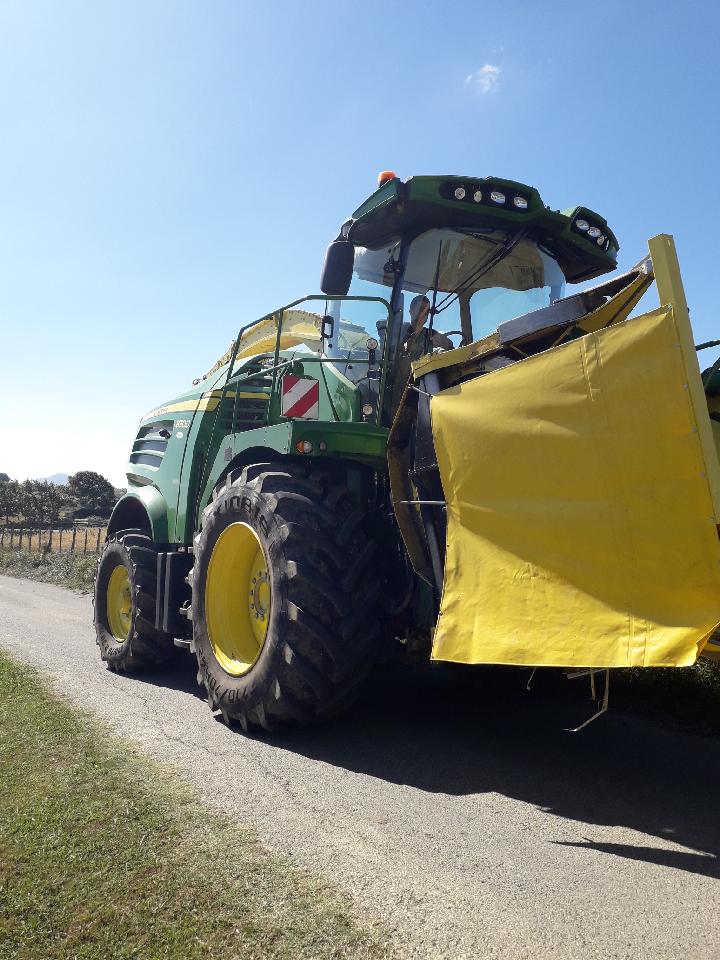 ensilage avec l'ETA Uhart
