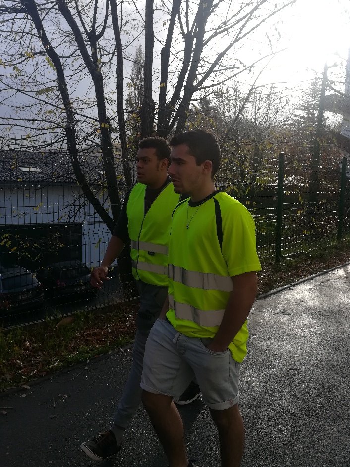 Les gilets jaunes aux lycées