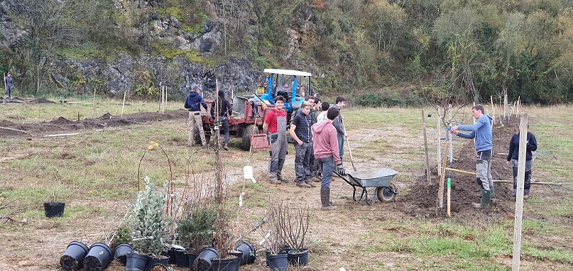 Chantier école des sections AP et Agro