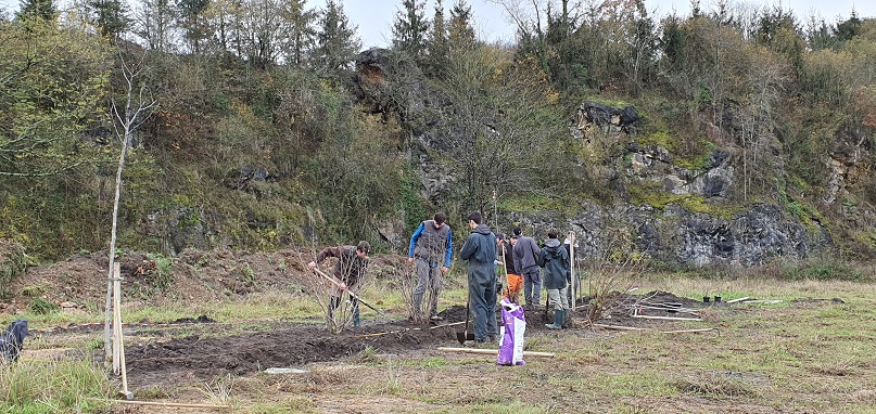 Chantier école des sections AP et Agro