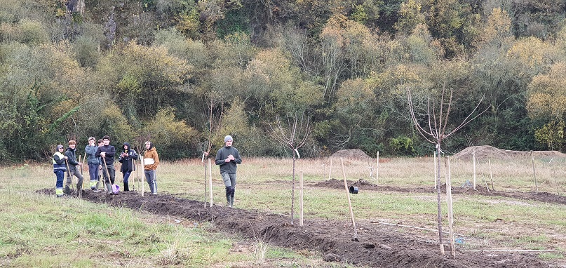 Chantier école des sections AP et Agro