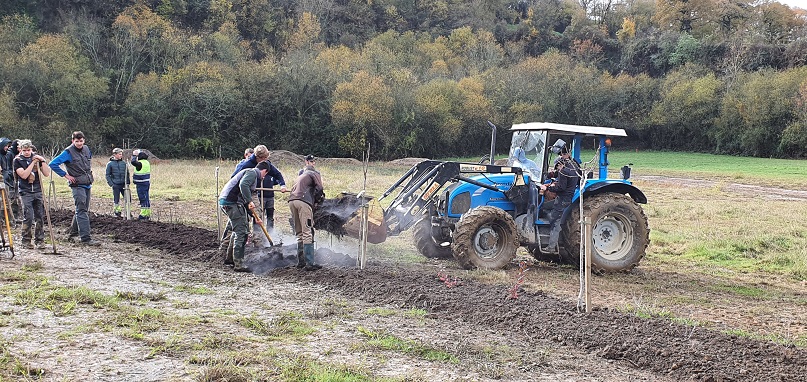 Chantier école des sections AP et Agro