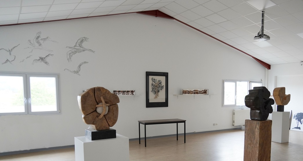 Exposition des élèves du lycée et de l'artiste Zigor