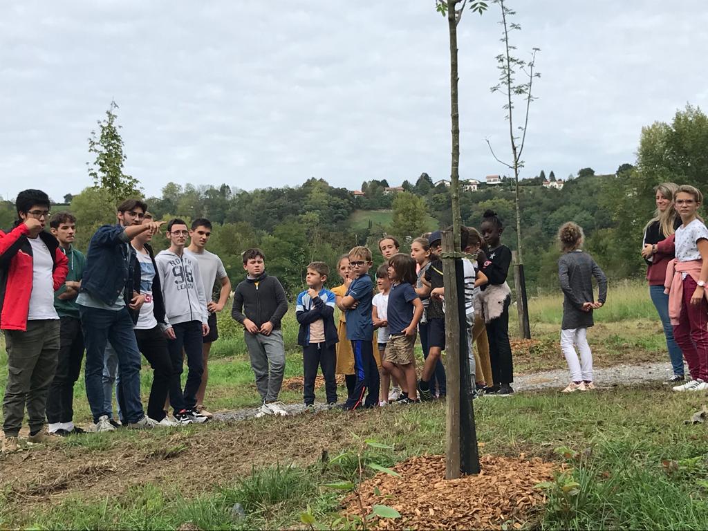 Découverte du verger mis en place par nos BTS1