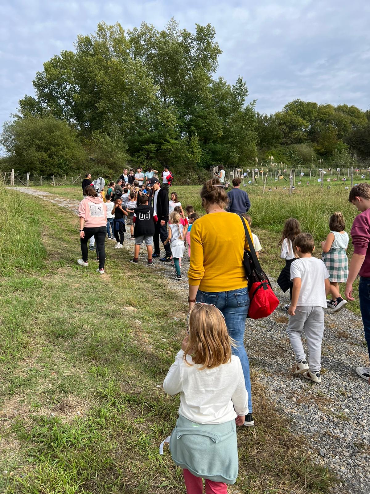 Les jeunes élèves engagés pour la semaine KLIMA 