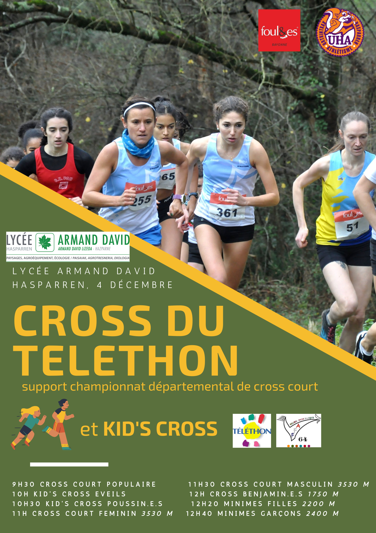 CROSS DU TELETHON AU LYCEE 