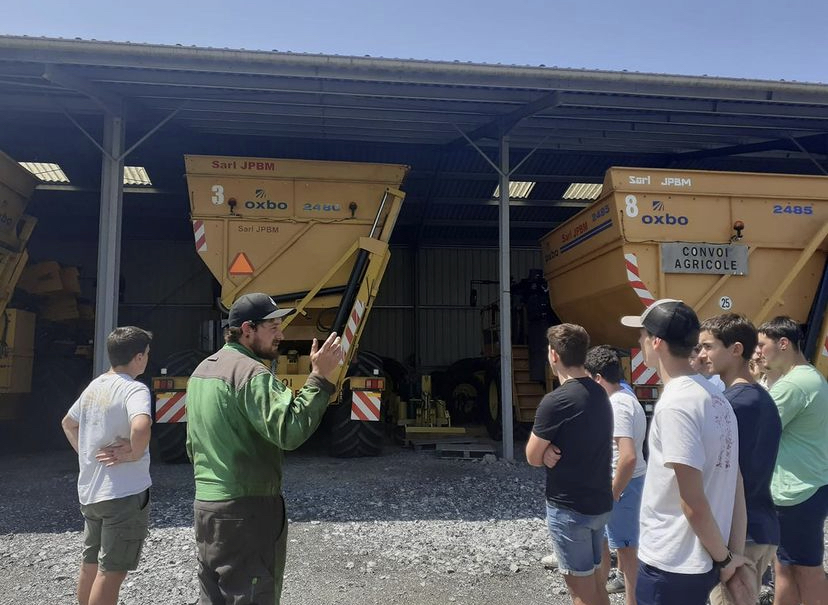 #VISITE EXPLOITATION TRAVAUX AGRICOLE