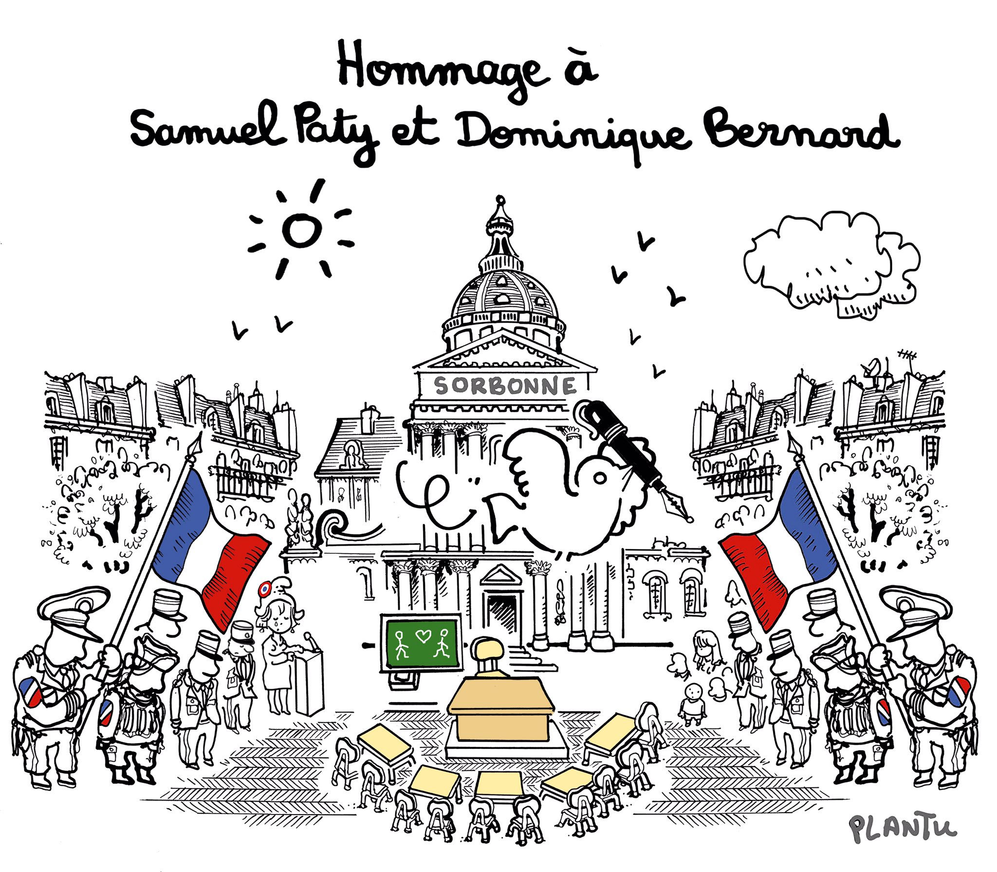 #LYCEEARMANDDAVID#DOMINIQUEBERNARD#SAMUELPATY#PLANTU