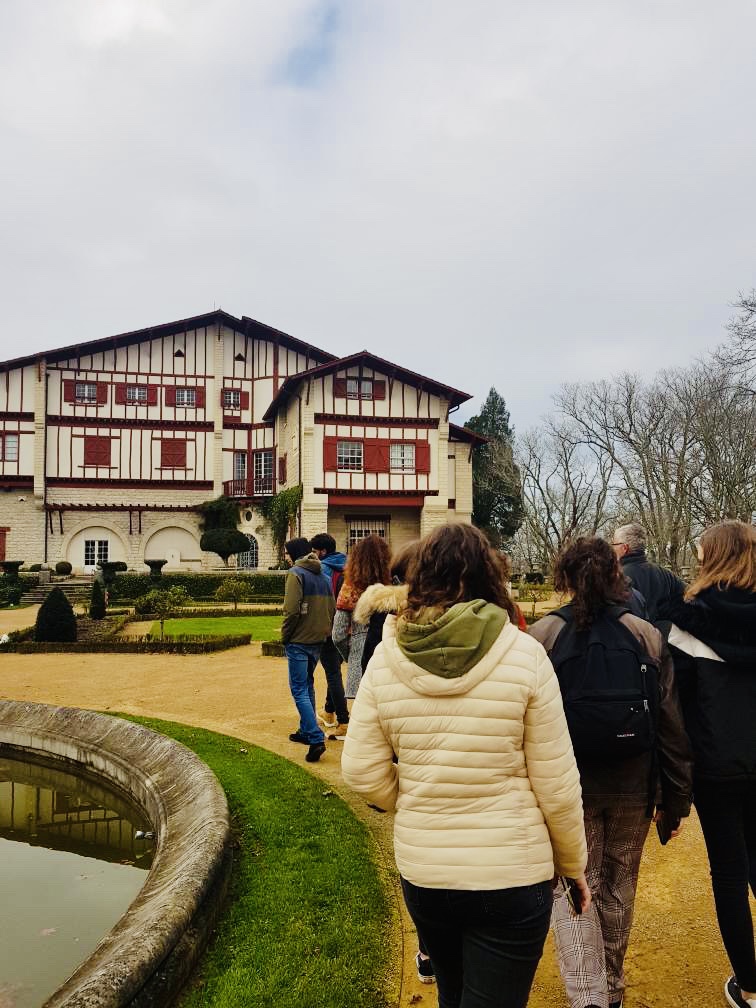 Visite des jardins de la Villa Arnaga 