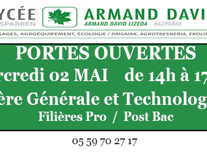 Journée Portes ouvertes de Mai