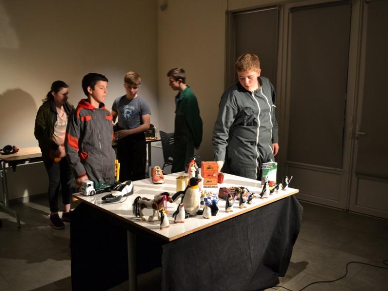 Atelier théâtre d'objets à Armand David