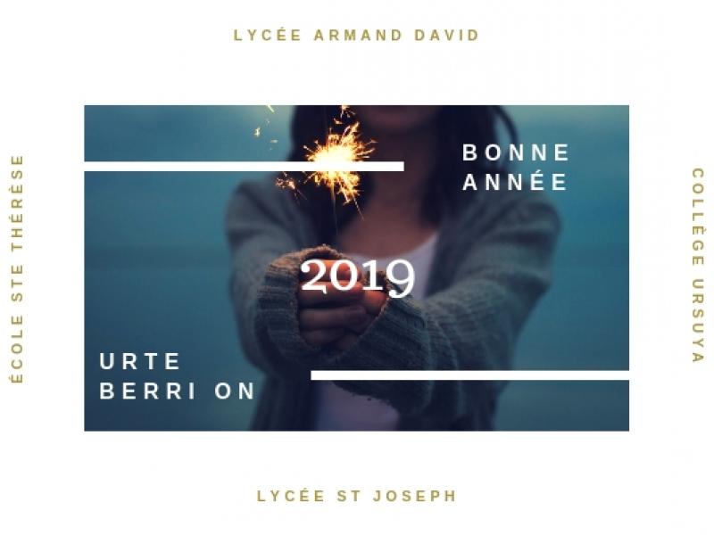 Bonne et heureuse année