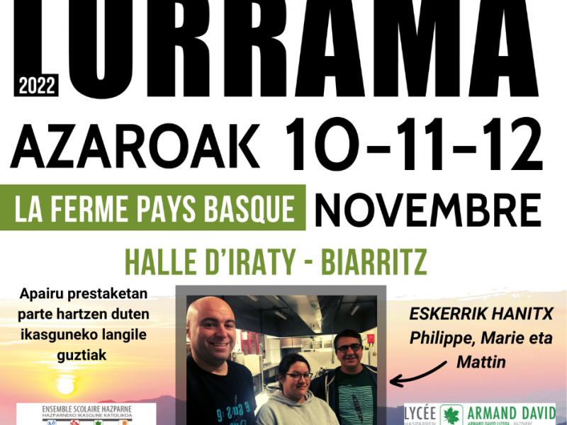Eskerrik Hanitx Philipe, Marie eta Mattin 