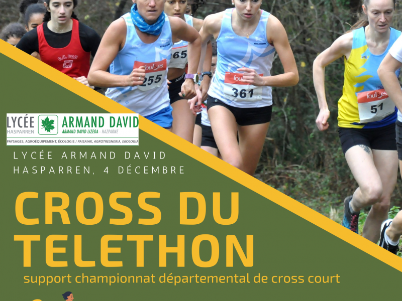 CROSS DU TELETHON AU LYCEE 