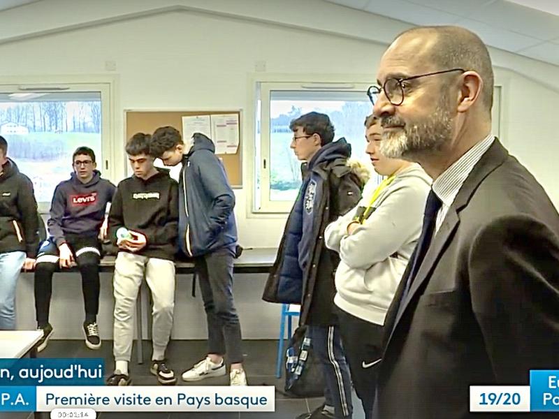Journée sécurité routière avec la présence de Mr le Préfet des Pyrénées Atlantiques