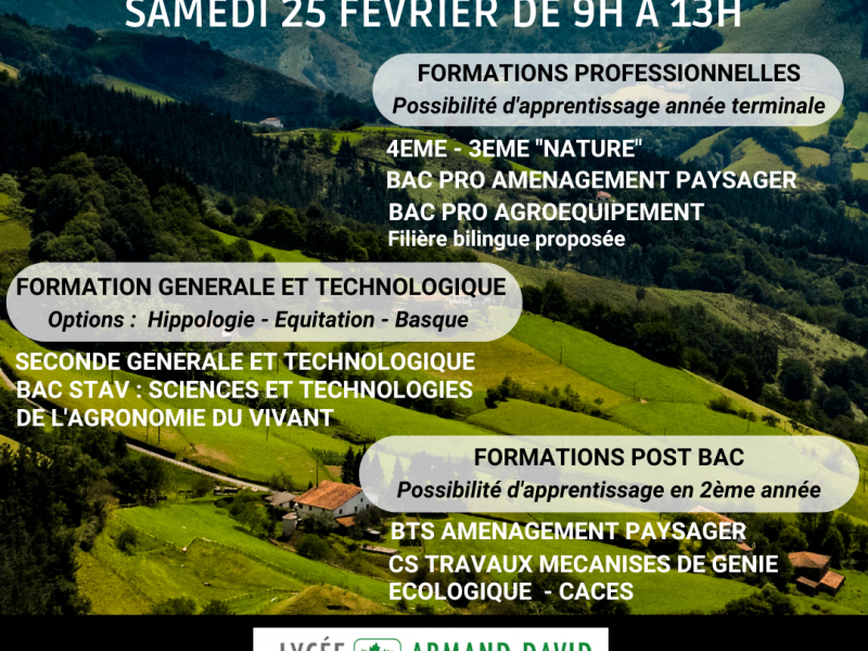 JOURNEE PORTES OUVERTES