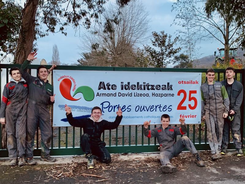 Les élèves en Bac pro agroéquipement on hâte de vous rencontrer à la Journée portes ouvertes le samedi 25 février 