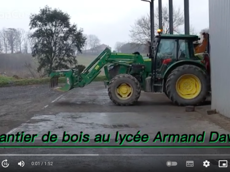 #VIDEO PRESENTATION CHANTIER DE BOIS